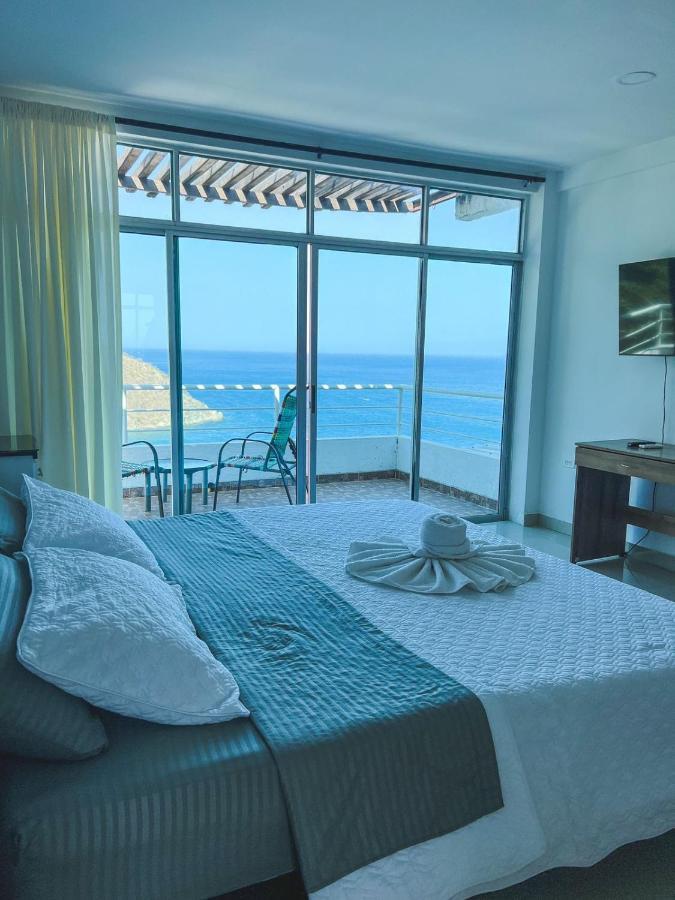Casa Babel Taganga Hotel ซันตามาร์ตา ภายนอก รูปภาพ