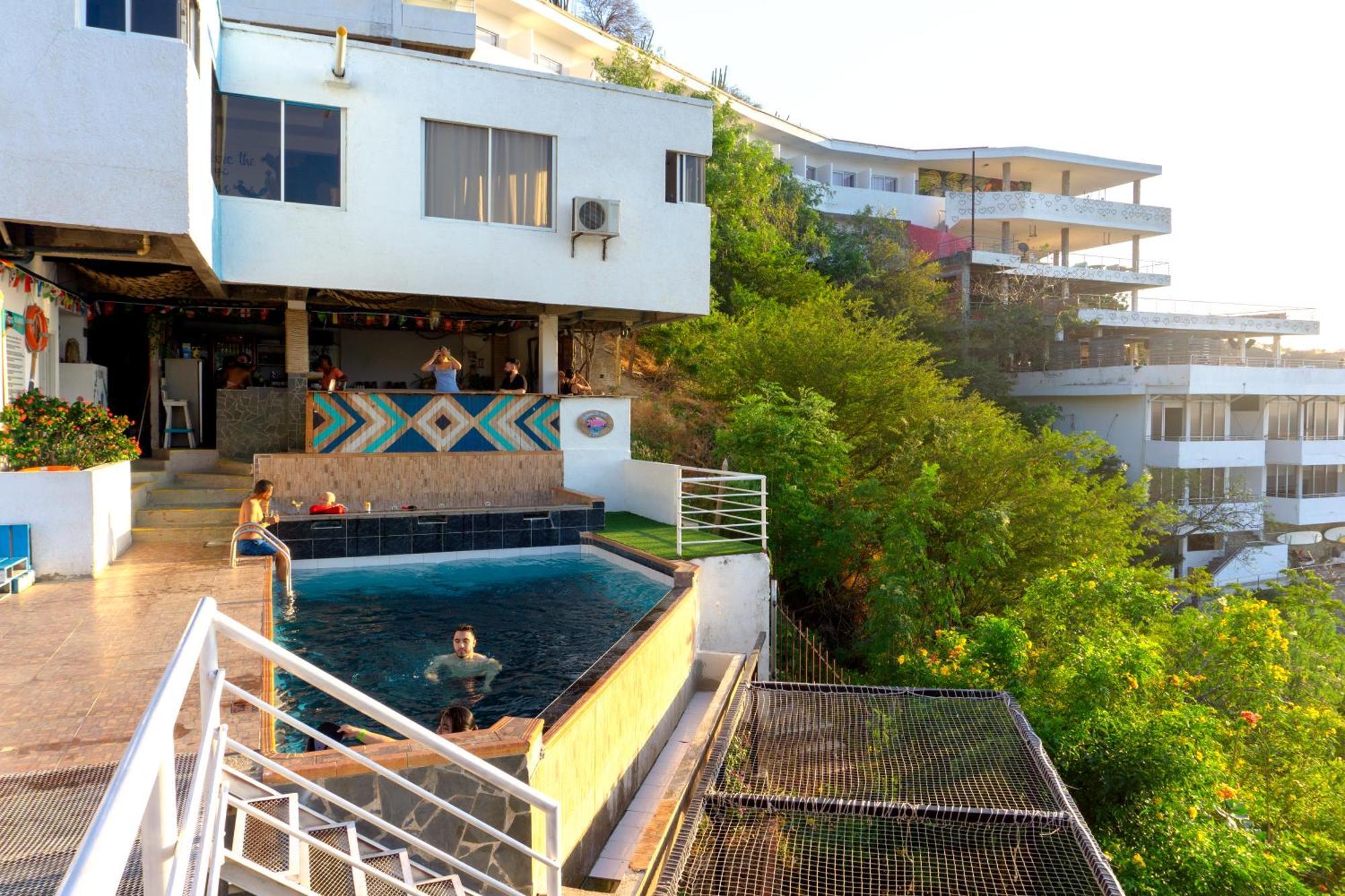 Casa Babel Taganga Hotel ซันตามาร์ตา ภายนอก รูปภาพ