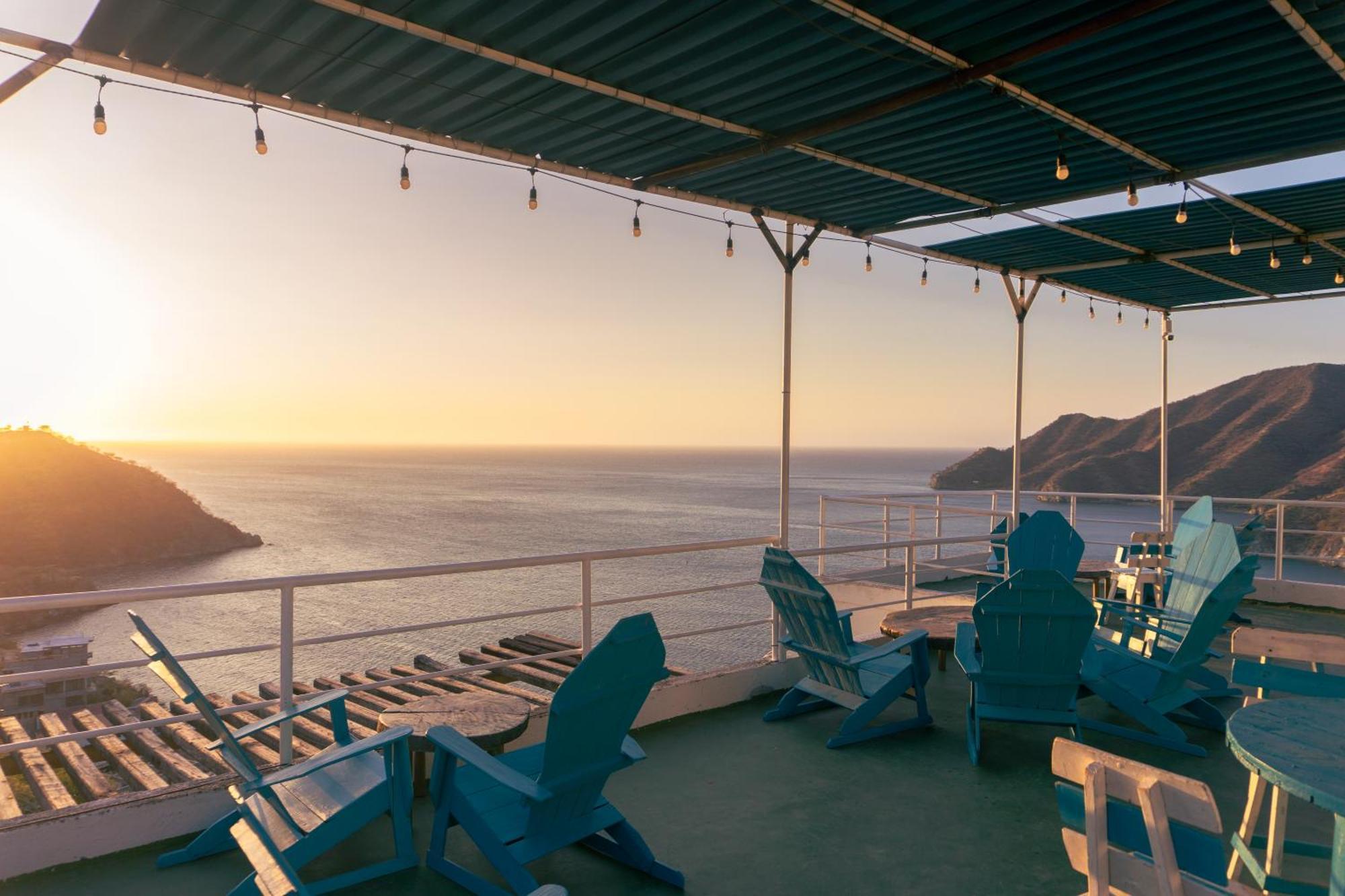 Casa Babel Taganga Hotel ซันตามาร์ตา ภายนอก รูปภาพ